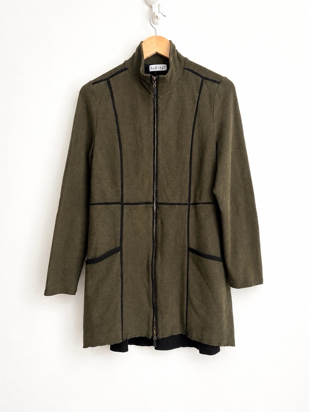 Habitat Zip Up Jacket Lagenlook Minimalist M